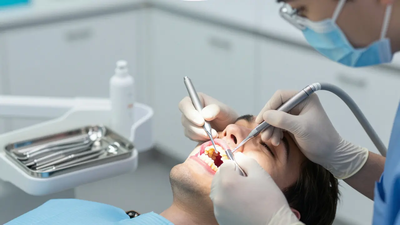 Co je kyretáž zubů a kdy je potřeba?