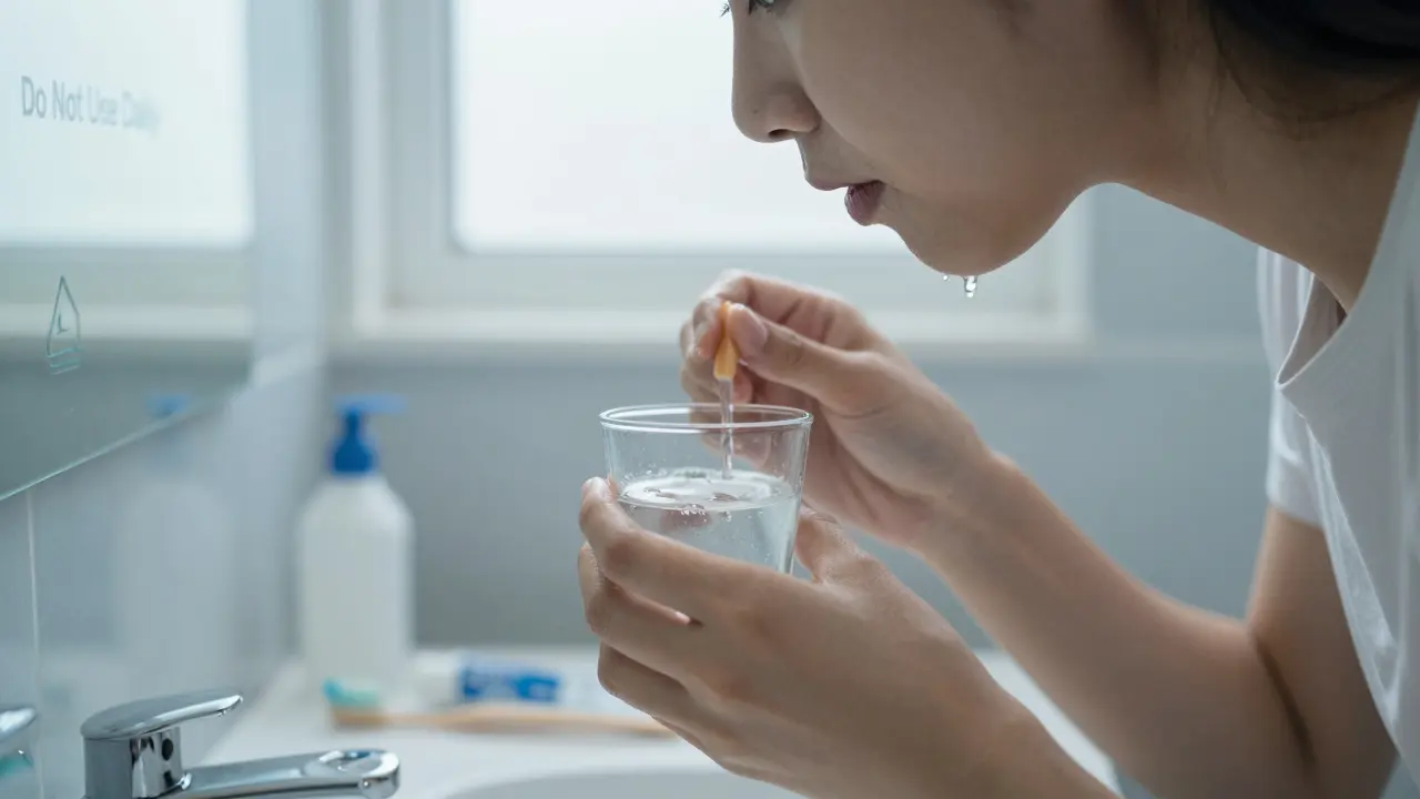 Jak často vyplachovat ústa peroxidem vodíku pro bělení zubů?