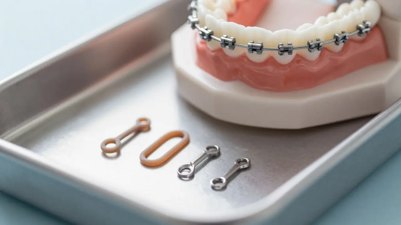 Gumičky na rovnátka: Jak vybrat správnou velikost pro efektivní ortodontické léčení