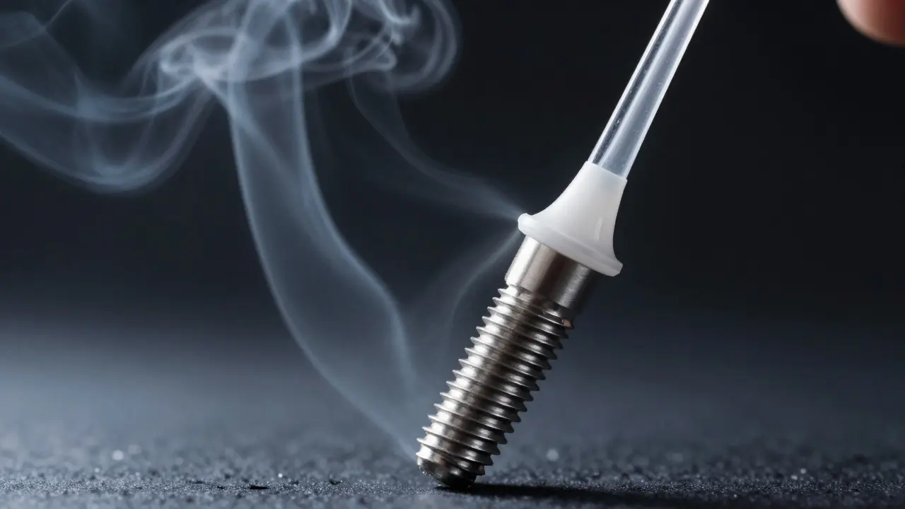 Koncept péče o implantát versus riziko kouření