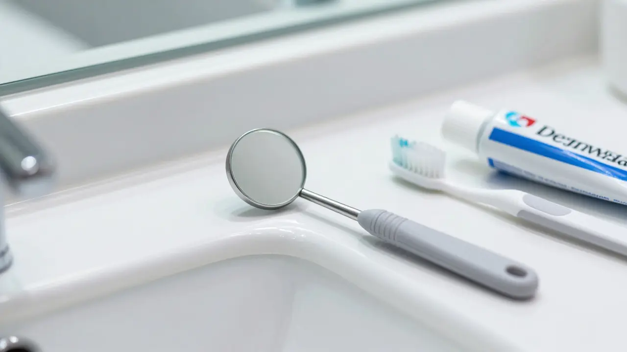 Dentální zrcátko: Jak správně kontrolovat stav zubních náhrad